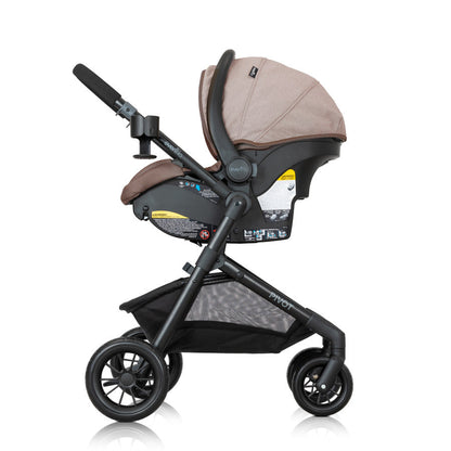 Système de voyage modulaire Pivot avec siège auto bébé LiteMax et barre anti-rebond