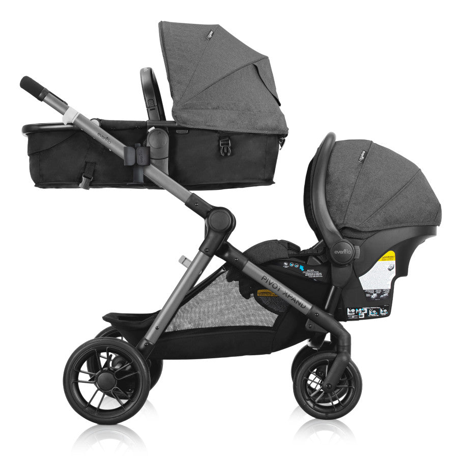 Système de voyage modulable 2-en-1 avec siège auto pour nourrisson - Promotion