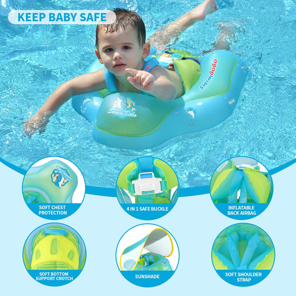 Swimbobo Nouveau Flotteur Gonflable pour Bébé (3-36 Mois)