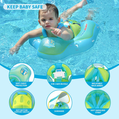 Swimbobo Nouveau Flotteur Gonflable pour Bébé (3-36 Mois)