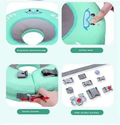 MamboBaby™ Bouée de Natation à Anneau Cervical - Âge 0-12 Mois