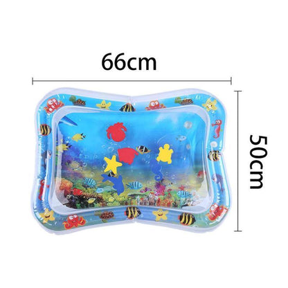 Tapis de jeu aquatique pour bébé pendant le temps sur le ventre