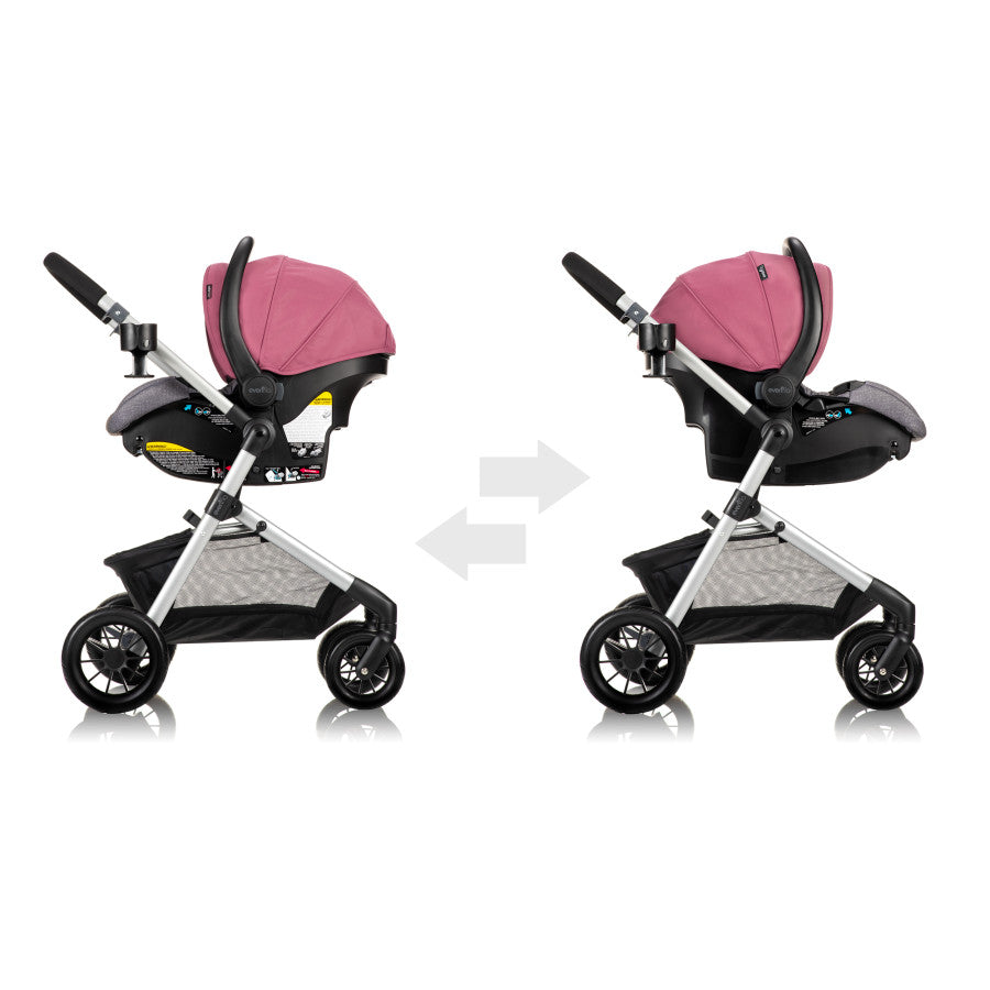 Système de voyage modulaire Pivot avec siège auto bébé LiteMax et barre anti-rebond
