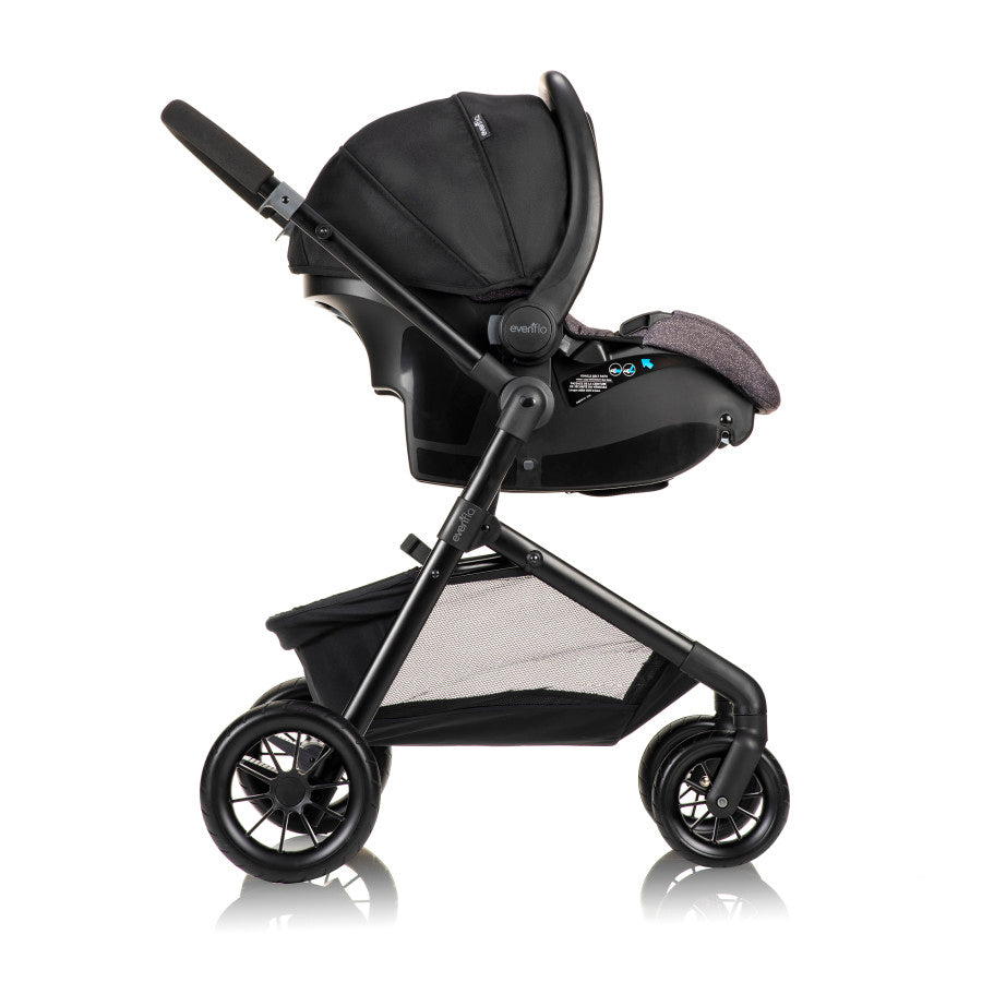 Système de voyage modulaire Pivot avec siège auto bébé LiteMax et barre anti-rebond