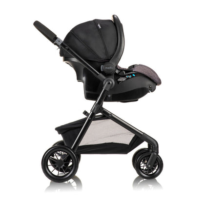 Système de voyage modulaire Pivot avec siège auto bébé LiteMax et barre anti-rebond