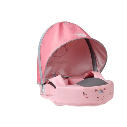 MamboBaby™ Bouée de Natation Taille pour Nourrisson/Tout-Petit avec Canopée – Pour 8 à 48 Mois