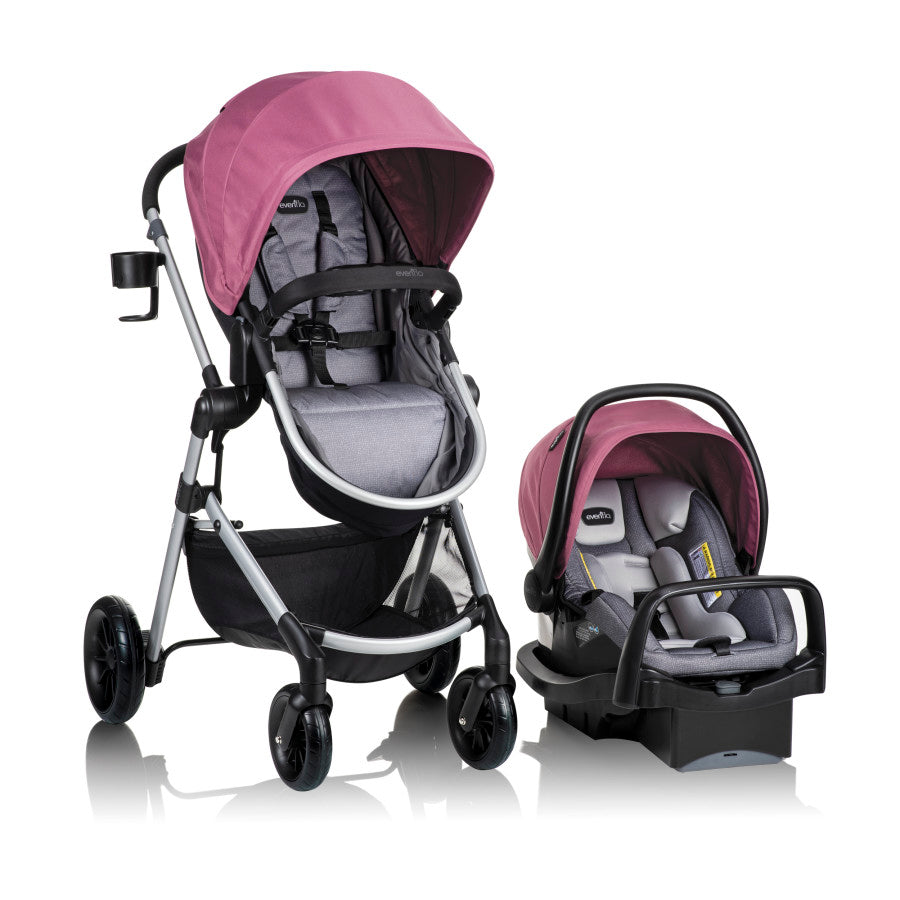 Système de voyage modulaire Pivot avec siège auto bébé LiteMax et barre anti-rebond