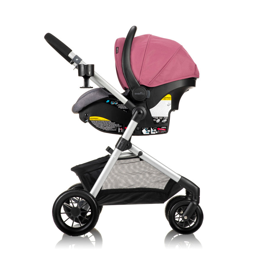 Système de voyage modulaire Pivot avec siège auto bébé LiteMax et barre anti-rebond